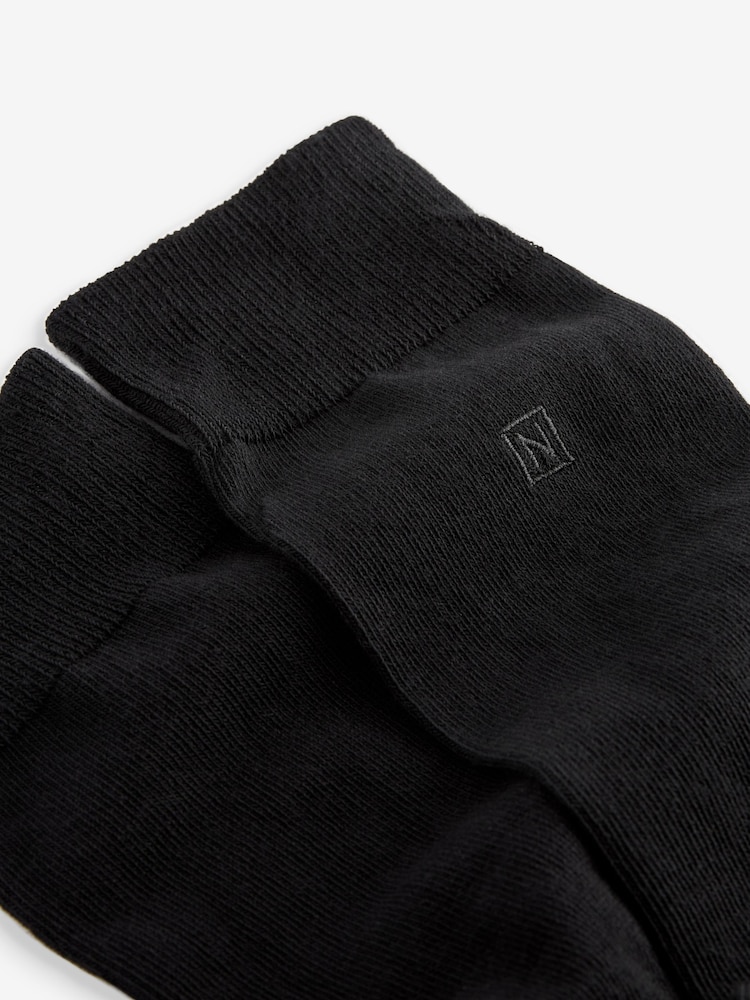 Black Logo 15 Pack Embroidered Lasting Fresh Socks - Image 3 of 3