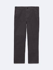 AllSaints Black Tower Straight Chino Trousers - Image 8 of 8