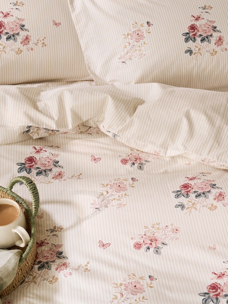 Sophie Allport Set of 2 Vintage Rose 200 Thread Count Pillowcases - صورة 3 من 3 Sophie Allport Set of 2 Vintage Rose 200 Thread Count Pillowcases - صورة 3 من 3