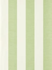 Scion Pea Green Pomona Central Stripe 10M Wallpaper - Image 4 of 4