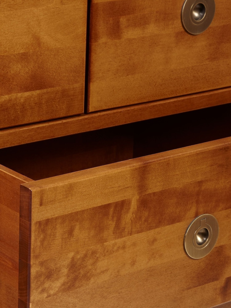 Laura Ashley Honey Gold Balmoral 3+4 Drawer Chest - Image 2 of 4