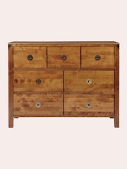 Laura Ashley Honey Gold Balmoral 3+4 Drawer Chest - Image 3 of 4