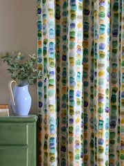 Bluebellgray Ocean Green Tobermory Eyelet Curtains - Image 2 of 5
