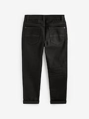 Black Tapered Fit Stretch Jeans (3-17yrs) - Image 2 of 4