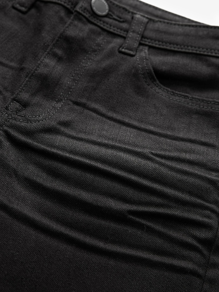 Black Tapered Fit Stretch Jeans (3-17yrs) - Image 4 of 4