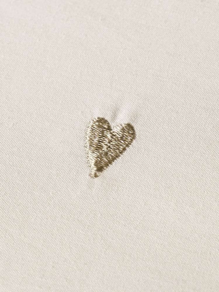 Sophie Allport Set Of 2 Love Hearts Embroidery 200 Thread Count Pillowcase - صورة 3 من 3 Sophie Allport Set Of 2 Love Hearts Embroidery 200 Thread Count Pillowcase - صورة 3 من 3