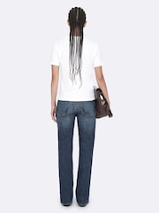 AllSaints White Hela Short Sleeve T-Shirt - Image 6 of 8