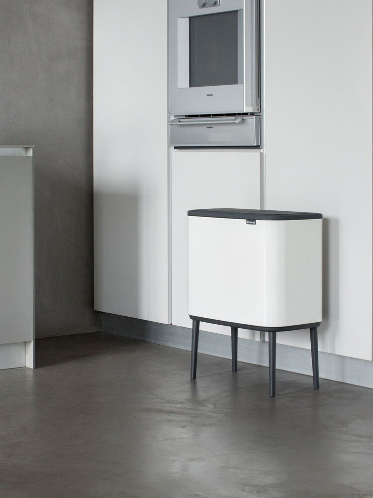 Brabantia White Bo 36L Touch Bin - Image 2 of 6