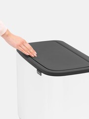 Brabantia White Bo 36L Touch Bin - Image 3 of 6