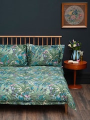 Timorous Beasties Set Of 2 Leaforia Verde 220 Thread Count Pillowcase - 7şəkildən 3 şəkil