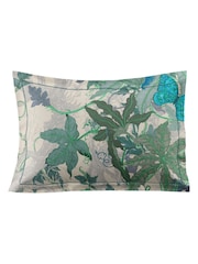 Timorous Beasties Set Of 2 Leaforia Verde 220 Thread Count Pillowcase - 7şəkildən 6 şəkil