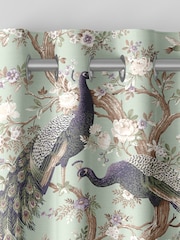 Laura Ashley Duck Egg Blue Belvedere Made to Measure Curtains - Image 6 of 7