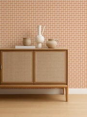 Scion Tangerine/Blush Pomona Owl 10M Wallpaper - Image 1 of 4