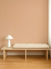 Scion Tangerine/Blush Pomona Owl 10M Wallpaper - Image 2 of 4