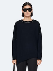 AllSaints Blue Martel Jumper - Image 1 of 8