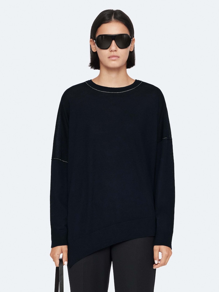 AllSaints Blue Martel Jumper - Image 1 of 8