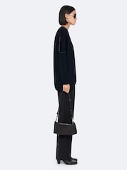 AllSaints Blue Martel Jumper - Image 5 of 8