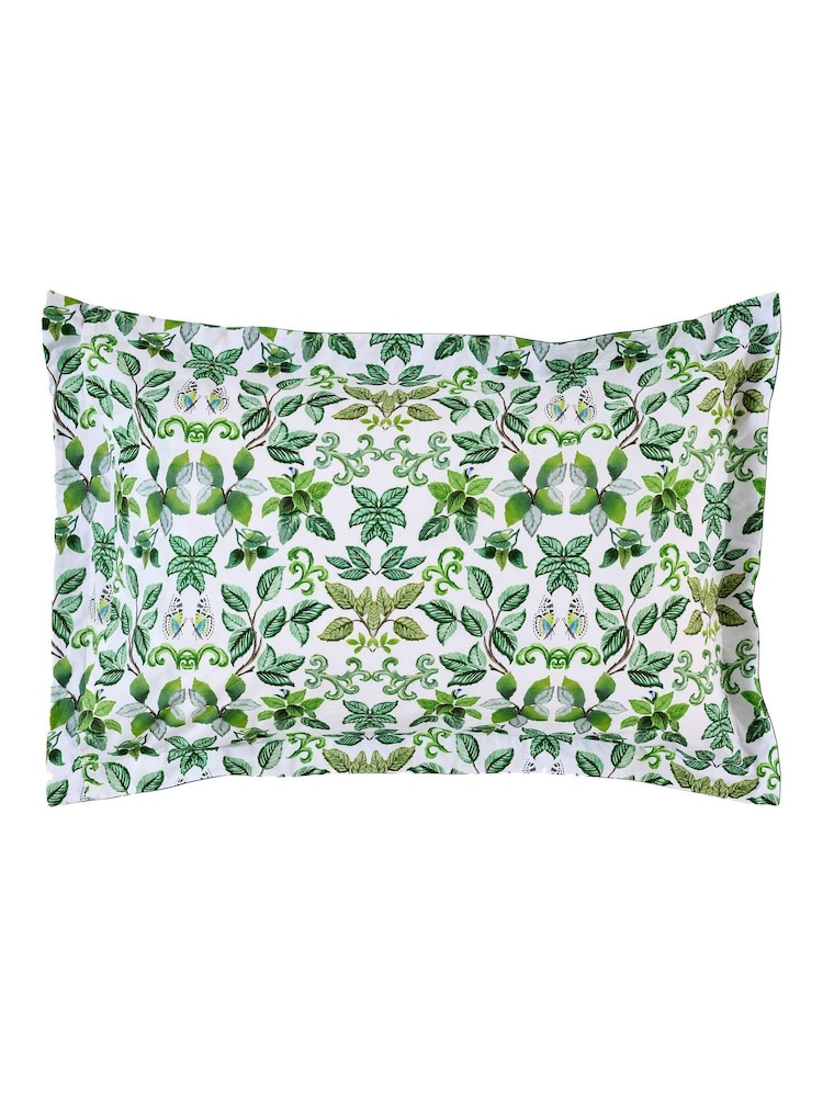 Designers Guild Indigo Bue Eleonora 200 Thread Count Duvet Cover and Pillowcase Set - Image 8 of 8 Designers Guild Indigo Bue Eleonora 200 Thread Count Duvet Cover and Pillowcase Set - Image 8 of 8