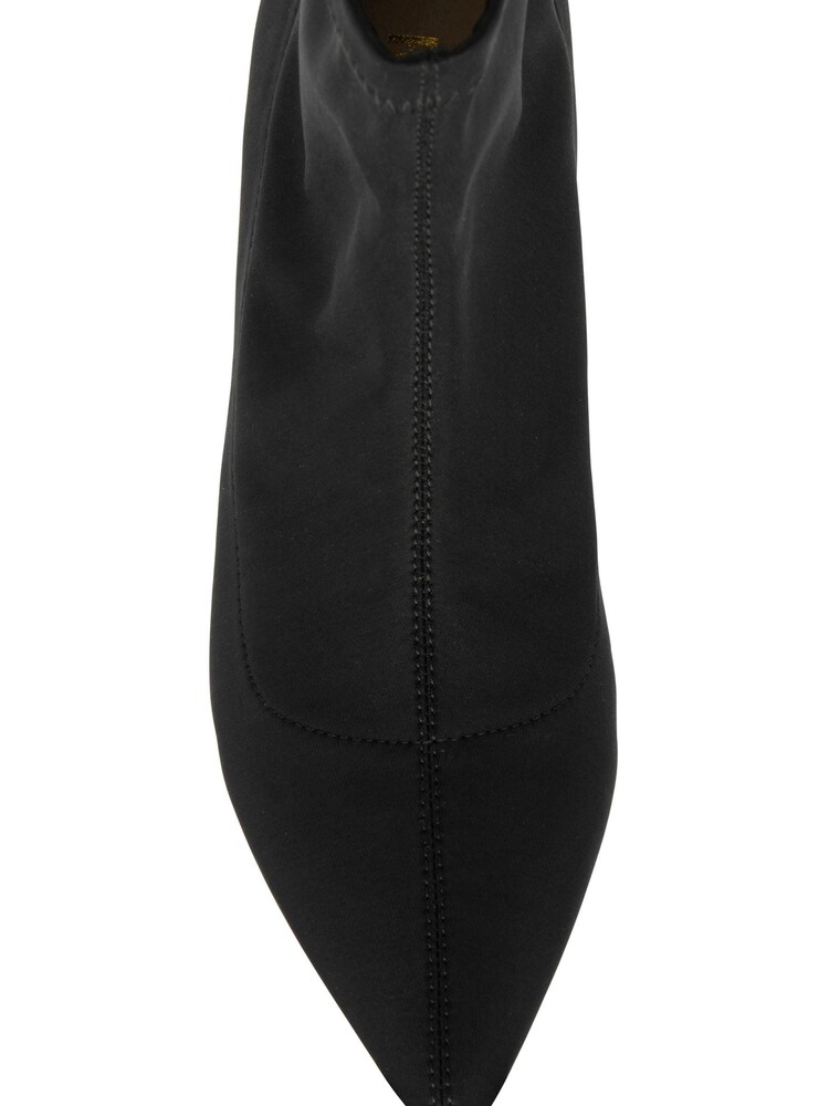 Ravel Black Dark Stretch Sock Ankle Boots - Image 4 of 4 Ravel Black Dark Stretch Sock Ankle Boots - Image 4 of 4