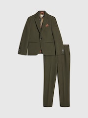 River Island Green Jacket & Trousers Suit Set - Image 1 of 6