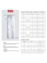 Levi's® In the Middle Ribcage 100% Cotton Straight Ankle Jeans - Image 14 of 14