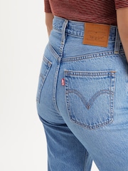 Levi's® In the Middle Ribcage 100% Cotton Straight Ankle Jeans - Image 4 of 14