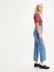 Levi's® In the Middle Ribcage 100% Cotton Straight Ankle Jeans - Image 7 of 14