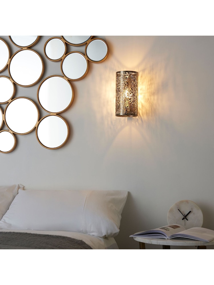 Gallery Home Brass Lennox Wall Light - Image 1 of 6