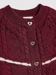 River Island Red Cape Cardigan & Trousers Set - Image 5 of 5