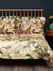 Timorous Beasties Yellow Papaver Mimosa 220 Thread Count Duvet Cover and Pillowcase Set - Image 2 of 10