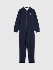 River Island Blue Bomber Jacket & Joggers Set - Image 3 of 5