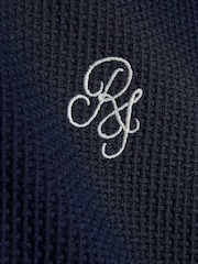 River Island Blue Bomber Jacket & Joggers Set - Image 4 of 5