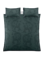Timorous Beasties Bottle Green Topical 220 Thread Count Duvet Cover and Pillowcase Set - Image 7 of 9