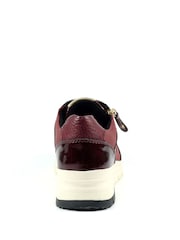 Lunar Sammy Faux Leather Trainers - Image 6 of 8