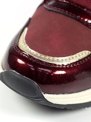 Lunar Sammy Faux Leather Trainers - Image 8 of 8