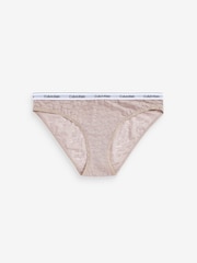 Calvin Klein Blue Modern Logo Lace Bikini Bottoms 3 Pack - Image 3 of 7