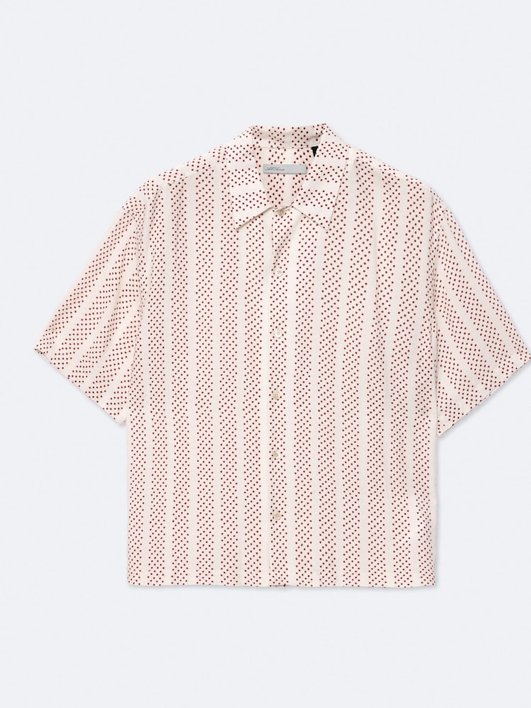 كريم - قميص بأكمام قصيرة Quasar من AllSaints - صورة 8 من 8