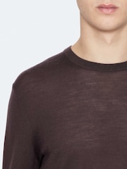 Күлгін - AllSaints Mode Мерино түсті джинсы мойын жемпірі - 8суретінің 7 суреті