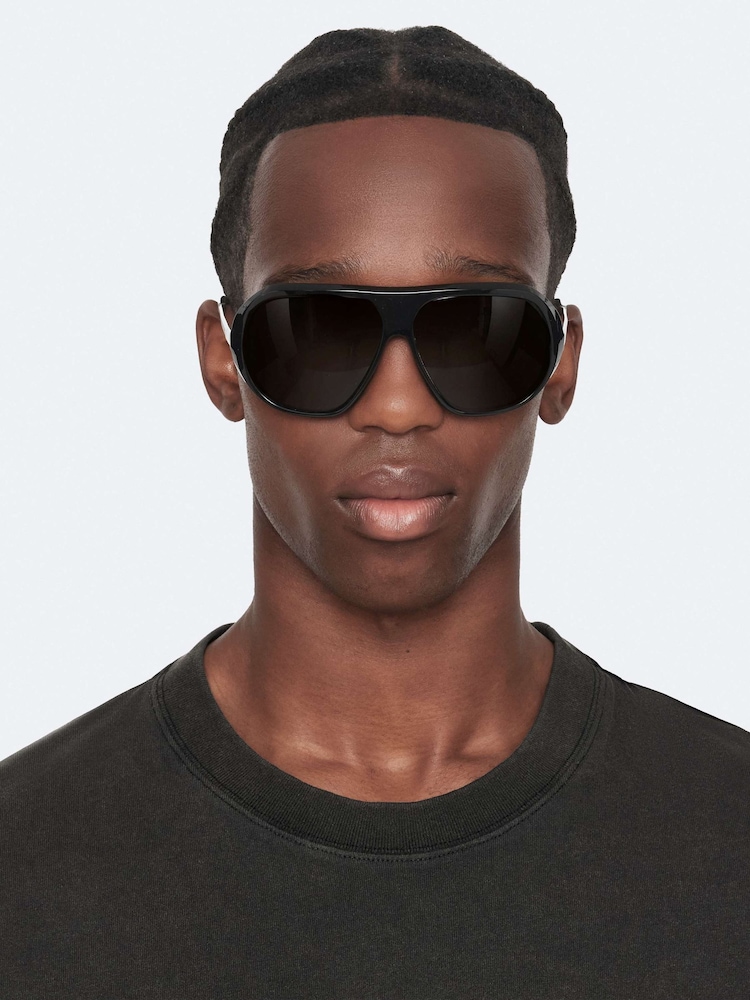 AllSaints Black Battles Short Sleeve Crew Neck T-Shirt - Image 2 of 8