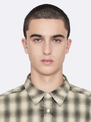AllSaints Grey Bower Long Sleeve Shirt - Image 2 of 8