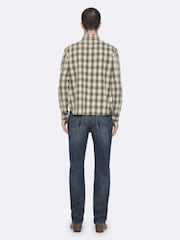 AllSaints Grey Bower Long Sleeve Shirt - Image 6 of 8