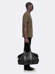 AllSaints Brown Tier Short Sleeve Crew Neck T-Shirt - Image 3 of 8