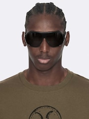 AllSaints Brown Tier Short Sleeve Crew Neck T-Shirt - Image 6 of 8