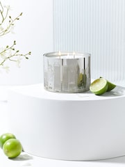 Jasmine & Orange Blossom Collection Luxe New York 3 Wick Scented Candle - Image 4 of 4