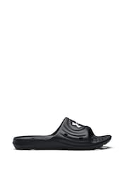 Under Armour Black M Locker IV Sliders - Image 1 of 6