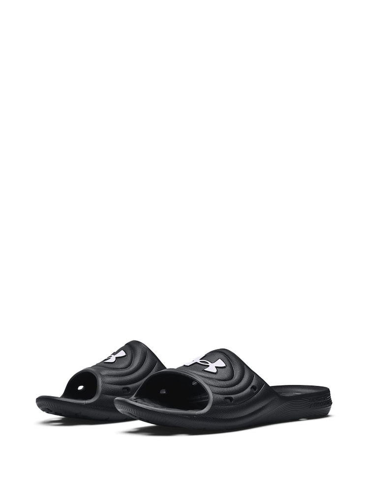 שחור - Under Armour מגלשות לוקר IV לגברים - Image 4 of 6