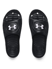 Under Armour Black M Locker IV Sliders - Image 5 of 6