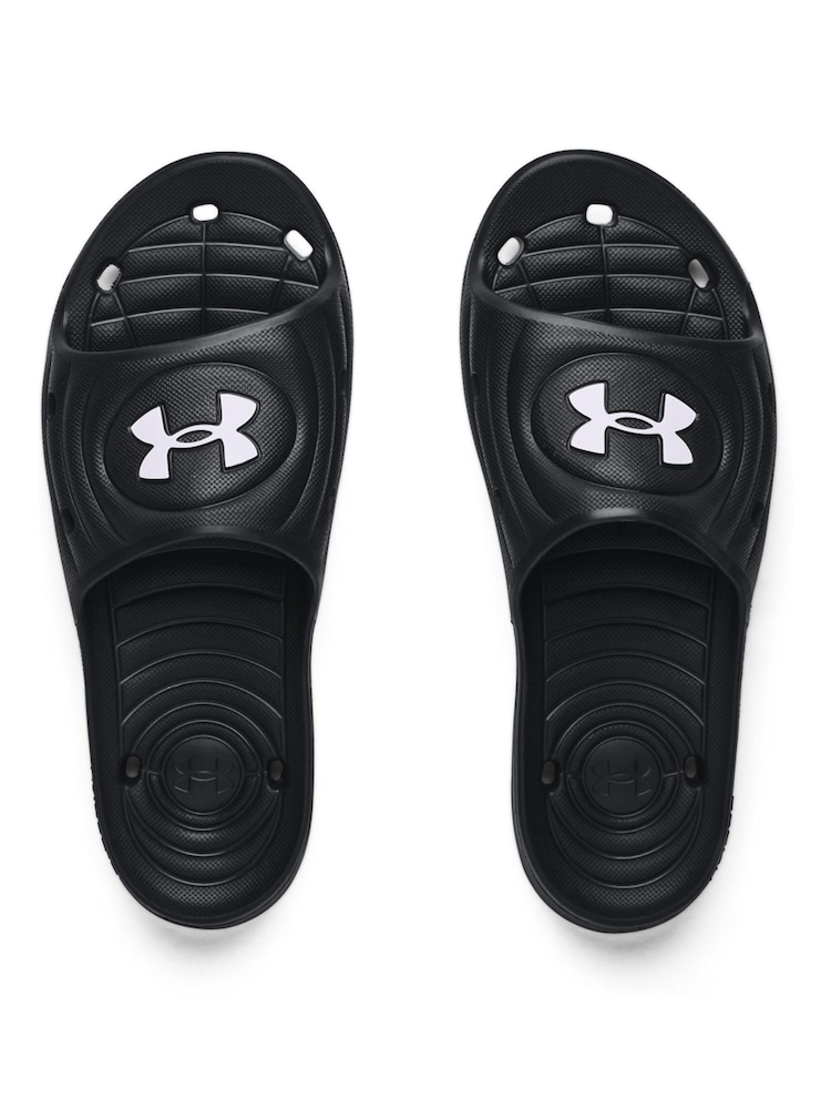 שחור - Under Armour מגלשות לוקר IV לגברים - Image 5 of 6