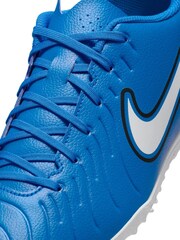 Nike Soar/White Adults Tiempo Legend 10 Club Turf Football Boots - Image 10 of 11