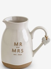 White Established In Wedding Jug - Image 4 of 4